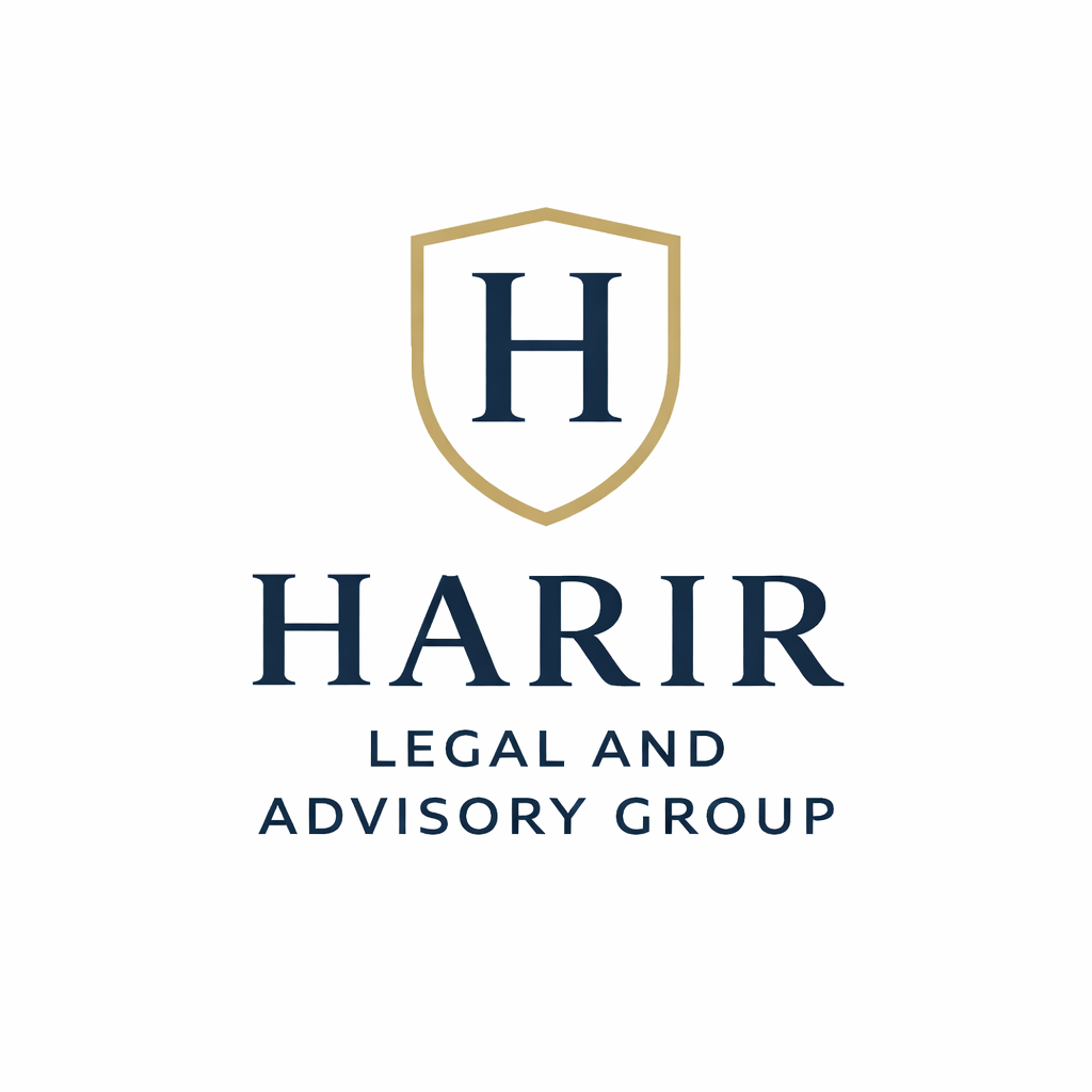 harir legal logo design
